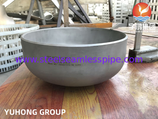 ASTM A815 S32750 / SAF 2507 캡, 슈퍼 듀플렉스 맞대기 용접 파이프 피팅 (해양 석유 및 가스 플랫폼용)