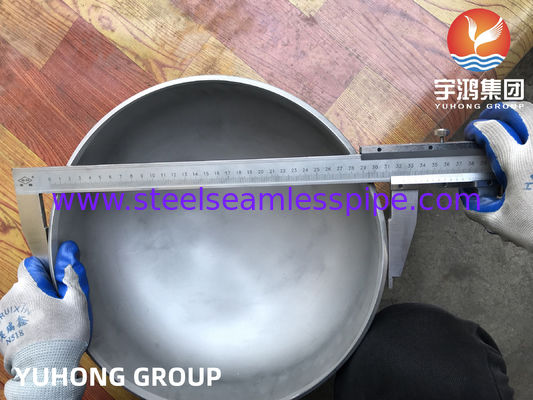 ASTM A815 S32750 / SAF 2507 캡, 슈퍼 듀플렉스 맞대기 용접 파이프 피팅 (해양 석유 및 가스 플랫폼용)