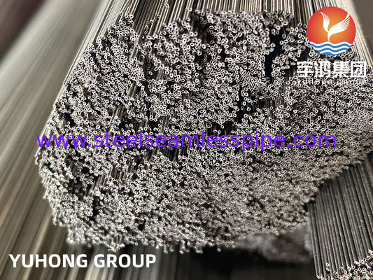 스테인리스 스틸 모세관 튜브 밝은 어닐링 ASTM A213 / ASTM A269 TP304/304L TP316/316L 19.05 X 1.65 X 6096MM