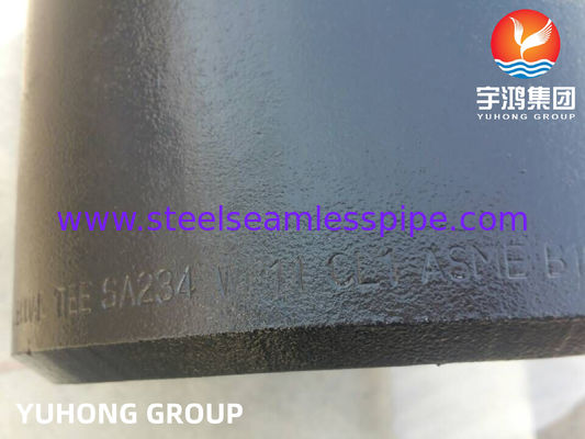 고온 배관용 ASTM A234 WP11 합금강 맞대기 용접 티 ASME B16.9