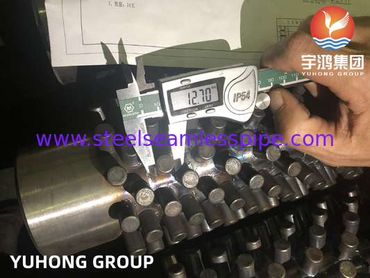 피니드 튜브 ASTM A335 P11 합금 강철 튜브 열 교환기
