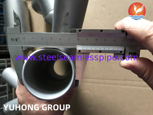 ASTM A815 S31803-W Ｙ TEE 엉덩이는 적당한 B16.9 석유 정제 비료  가스를 용접했습니다