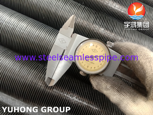ASME SB163 UNS N04400 알루미늄 핀이 있는 니켈 합금 G형 플린 튜브