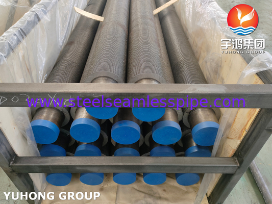 ASME SA106 GR.B 탄소 강철 고주파 용접 / HFW 핀 튜브