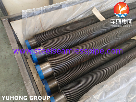 ASME SA106 GR.B 탄소 강철 고주파 용접 / HFW 핀 튜브