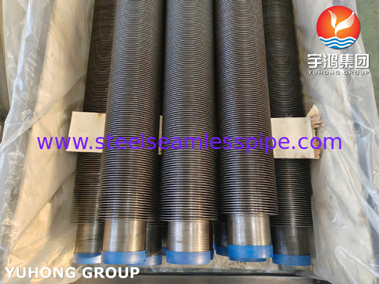 ASME SA106 GR.B 탄소 강철 고주파 용접 / HFW 핀 튜브