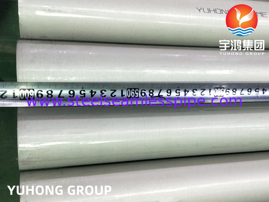 ASME SA213 재료 TP304 / 304L / 316 / 347H 열 교환 튜브 공기 냉각 튜브