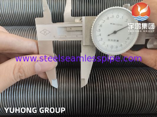 ASTM A179 탄소제철 내장 핀 튜브 G형, 튜브 알레타도스