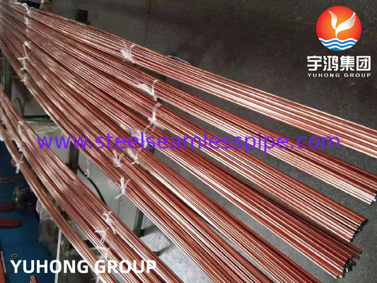 ASTM B111 C12200 구리 무선 열 교환 튜브