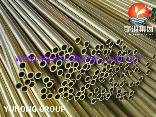 ASTM B111 C68700 알루미늄 구리 무선 열 교환기 및 보일러 튜브