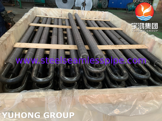 ASME SA106 GR.B 경제기용 탄소강 고주파 용접형 연장 표면 튜브
