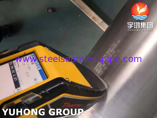 ASTM B862 Gr 2 Ti2 UNS R50400 티타늄 합금 용접 파이프