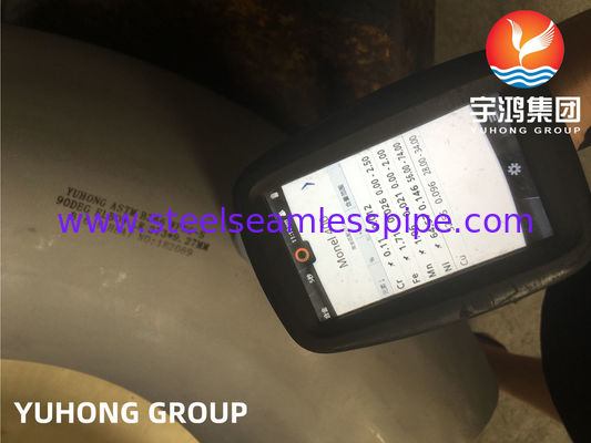 ASTM B366 UNS N04400, Monel400 부트 웰드 니켈 합금 철강 파이프 피팅, 팔꿈치, 환원