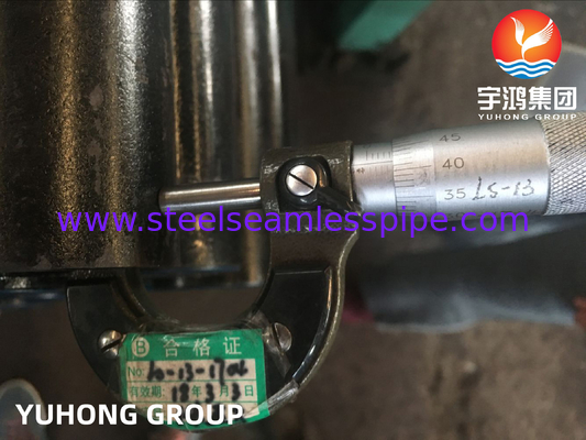 합금 강철 톱니 없는 튜브 ASTM AA213 ASME SA213 T5 T9 T11 T12 T22 최소 벽 두께