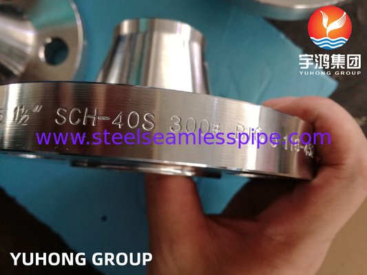 니켈 합금 강철 플랜지 B564 Alloy825 합금 625 WNRF 플랜지 직경 종류 150 - 기계 부품을 위한 2500 원형
