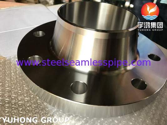 ASTM A182 F60, UNS S32205, 1.4462 듀플렉스 스틸 웰드 넥 플랜지, 깎인 얼굴 B16.5