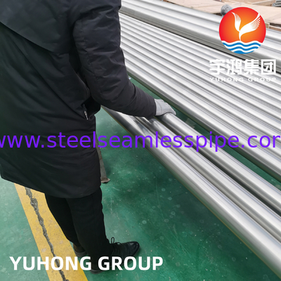 ASTM B861 Gr2 Titanium Alloy 파이프 직물 없는 타이탄 합금 파이프