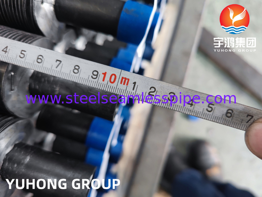 ASTM A179 알루미늄 탄소 스틸 내장 핀 튜브 열 교환기 및 냉각 시스템