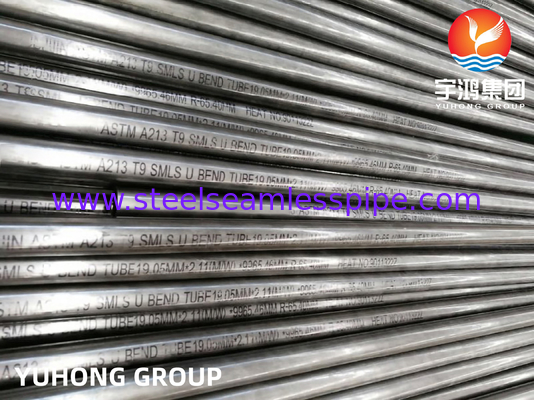 ASTM A213 / ASME SA213 T9 U 굽기 튜브 합금 강철 무선 열 교환 튜브