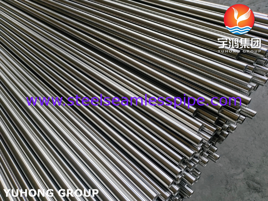 ASME SA213 ASTM A213 TP304 무선 스테인레스 스틸 열 교환 튜브