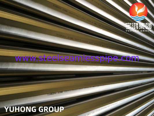 ASME SA213 ASTM A213 TP304 무선 스테인레스 스틸 열 교환 튜브