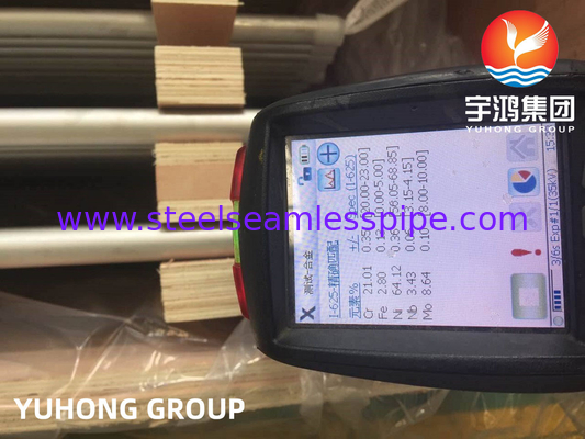 ASTM B444 알로이 625 (UNS N06625) 열 교환기 위한 무선 U 굽기 튜브