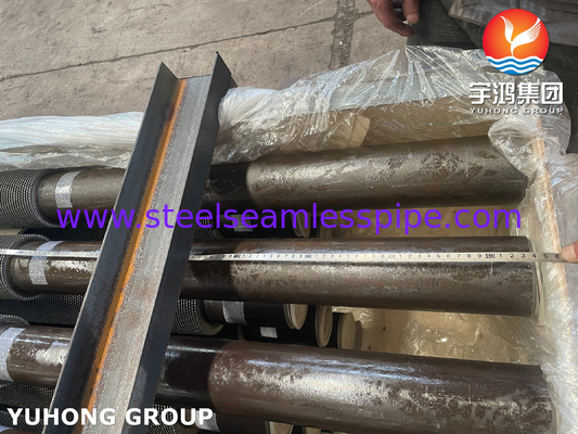 ASTM A335 Gr. P9 11Cr 핀과 합금강 튜브, 화염 오븐에 위한 톱니 톱니 튜브