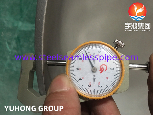 부트 웰드 핏링, ASTM A403 WP304-S 스테인리스 스틸 무선 끝 캡, ASME B169