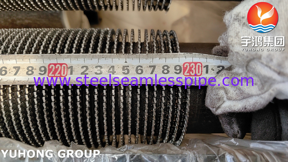 ASTM A335 Gr. P9 합금 강철 HFW 열 교환기 핀 튜브