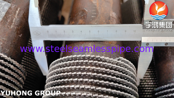 ASTM A335 Gr. P9 합금 강철 HFW 열 교환기 핀 튜브