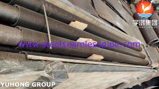 ASTM A335 Gr. P9 합금 강철 HFW 열 교환기 핀 튜브