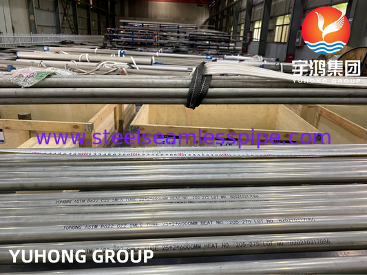 ASME SB622 N06022 하스텔로이 C22 니켈 합금 철강 파이브