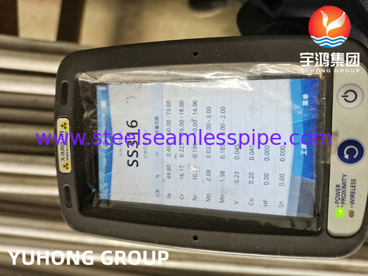 ASME SA213 TP316L 열 교환기 및 보일러용 스테인리스 스틸 U 굽기 튜브