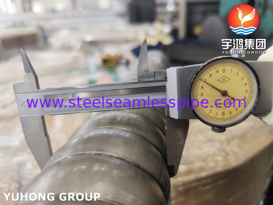 ASTM A312 TP310S 열 교환기 및 보일러용 스테인리스 스틸 노어거드 파이프