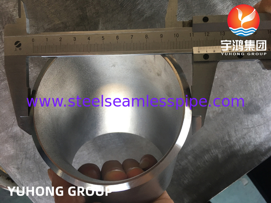 ASTM A403 / ASME SA403 WPS31254 스테인리스 스틸 무선 부착 팔꿈치 부트 웰드 B16.9