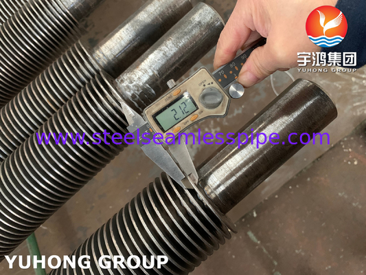ASTM A106 Gr.B 고압 서비스용 탄소 스틸 HFW U Bend Fin Tube