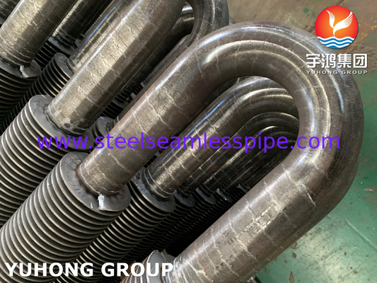ASTM A106 HF 웰딩 Gr. B 탄소 스틸 U 굽기 핀 튜브 열 교환기