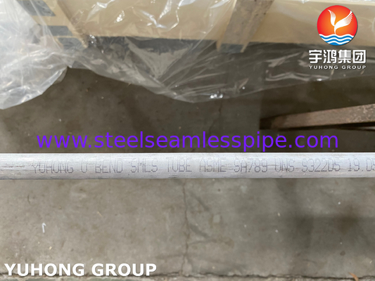 듀플렉스 스테인리스 스틸 무선 열 교환 튜브 ASTM A789 / ASME SA789 S32205