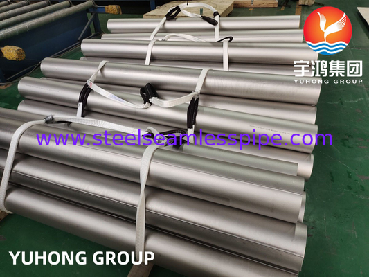 ASTM B514 인코넬 800H UNS N08800 인코넬 니켈 알로이 가스 처리 용 류 파이프