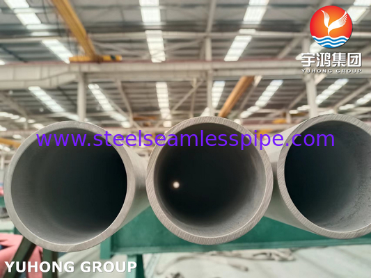 ASTM A790 S31803, S32750, S32205, S31254 산업용 듀플렉스 스틸 파이프
