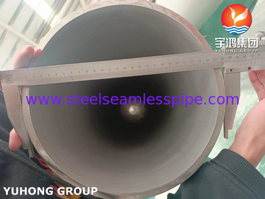 ASTM A790 S31803, S32750, S32205, S31254 산업용 듀플렉스 스틸 파이프