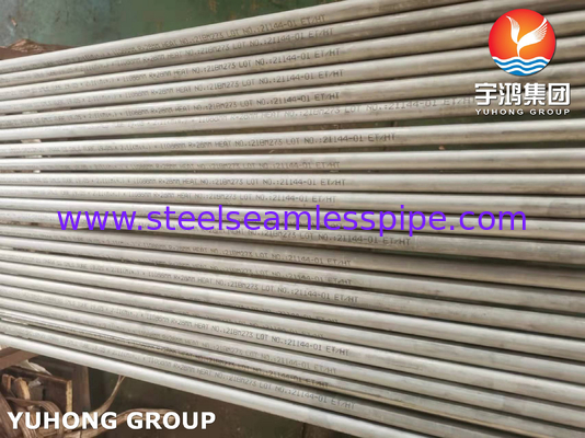 ASTM A213 (ASME SA213) TP444 열 교환기에 적용되는 스테인리스 스틸 무縫 파이프