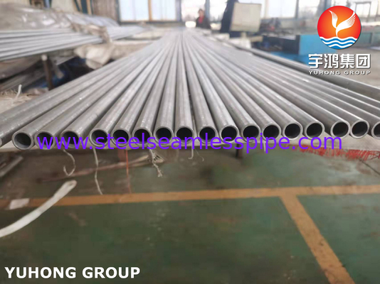 ASTM A213 (ASME SA213) TP444 열 교환기에 적용되는 스테인리스 스틸 무縫 파이프