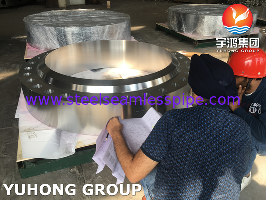 ASME SA182 F321H 화학산업용 스테인리스 스틸 도장 플랜지