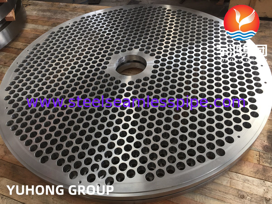 스테인리스 튜브 접착판과 함께 코팅 튜브 시트 ASTM A266 Gr.2 탄소