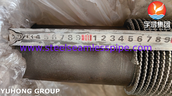 오븐용 ASTM A335 Gr P9 합금강 톱니 톱니 튜브