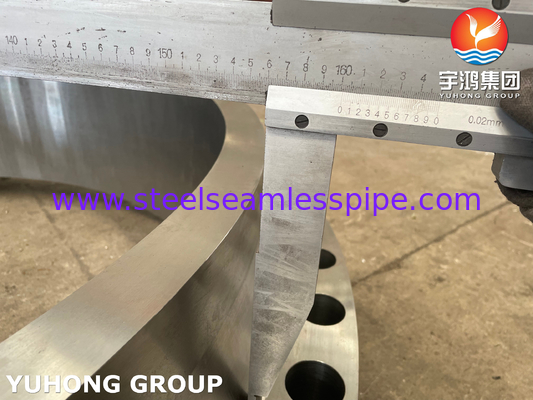 ASTM A105 / A105N 조형 탄소 강철 부체 플랜지 열 교환기 부품