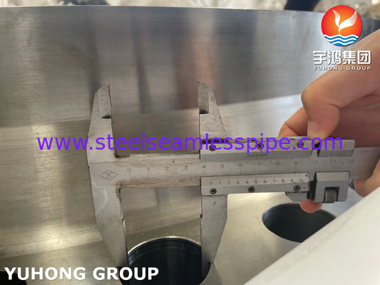 ASTM A105 / A105N 조형 탄소 강철 부체 플랜지 열 교환기 부품