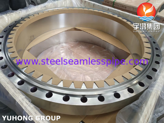 스테인리스 스틸 플랜지 ASTM A182 F310, UNS S31000 웰드 넥 RTJ 플랜지 B16.5