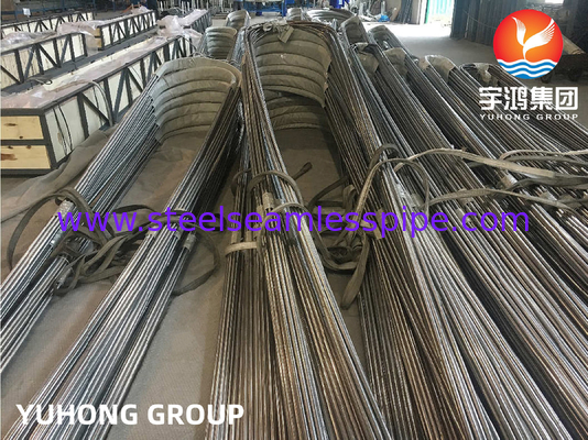 ASME SA249 TP316L 스테인리스강 U자형 튜브 열교환기